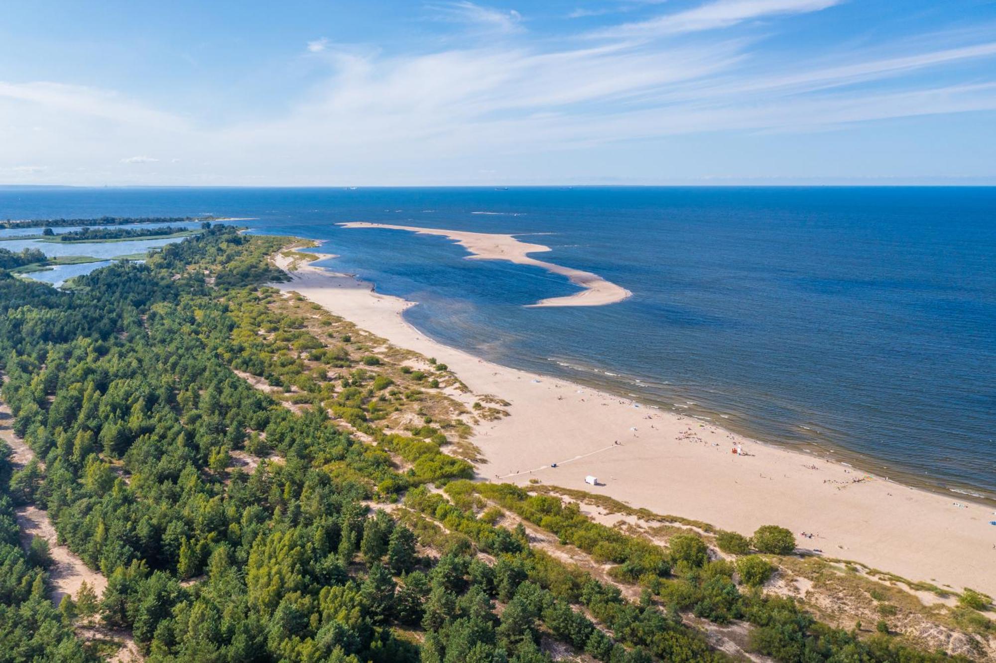 Bursztynowo Mikoszewo Villa Exteriör bild