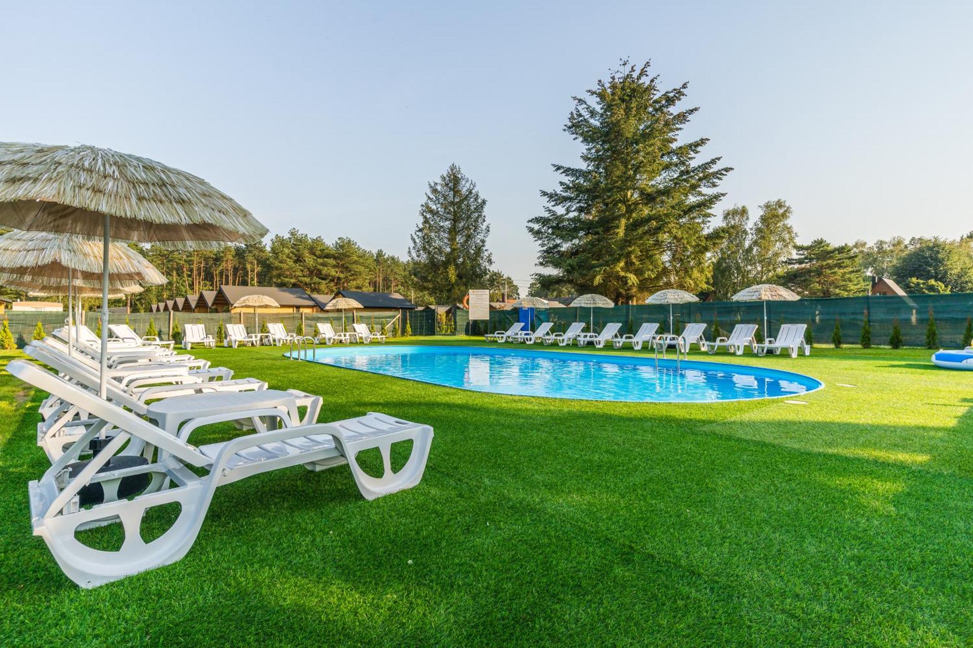 Bursztynowo Mikoszewo Villa Exteriör bild